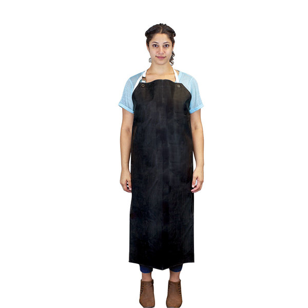 Safe Handler Heavy Duty Nitrile Industrial Apron, Black, OSFM BLSH-HDS-HYNI-AP1BK